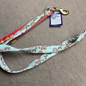 New Top Paw brand 4 Ft leash 
Rainbow